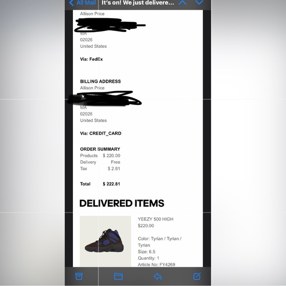 Yeezy 500 high - Picture 7 of 7